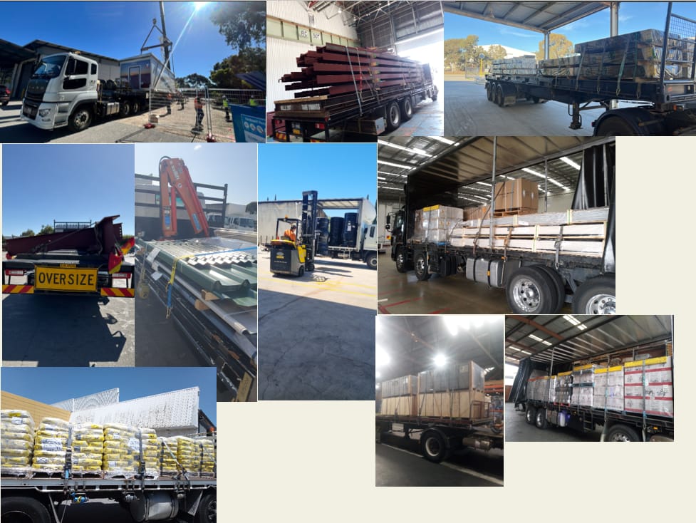 Sample proof of delivery document - Adelaide transportation